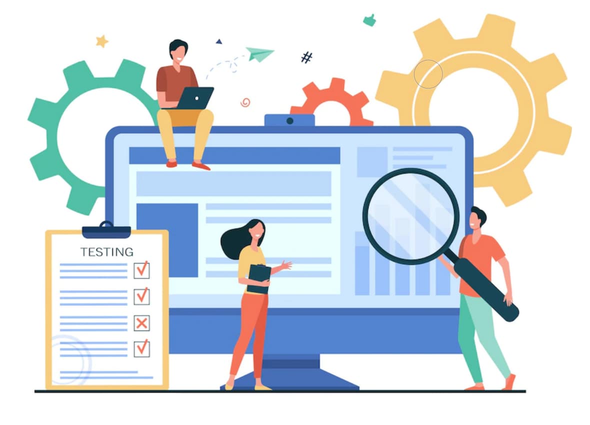 Illustration de recherche et développement